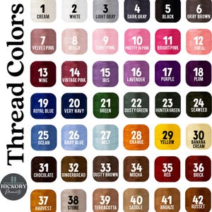 the color chart for the different shades of paint