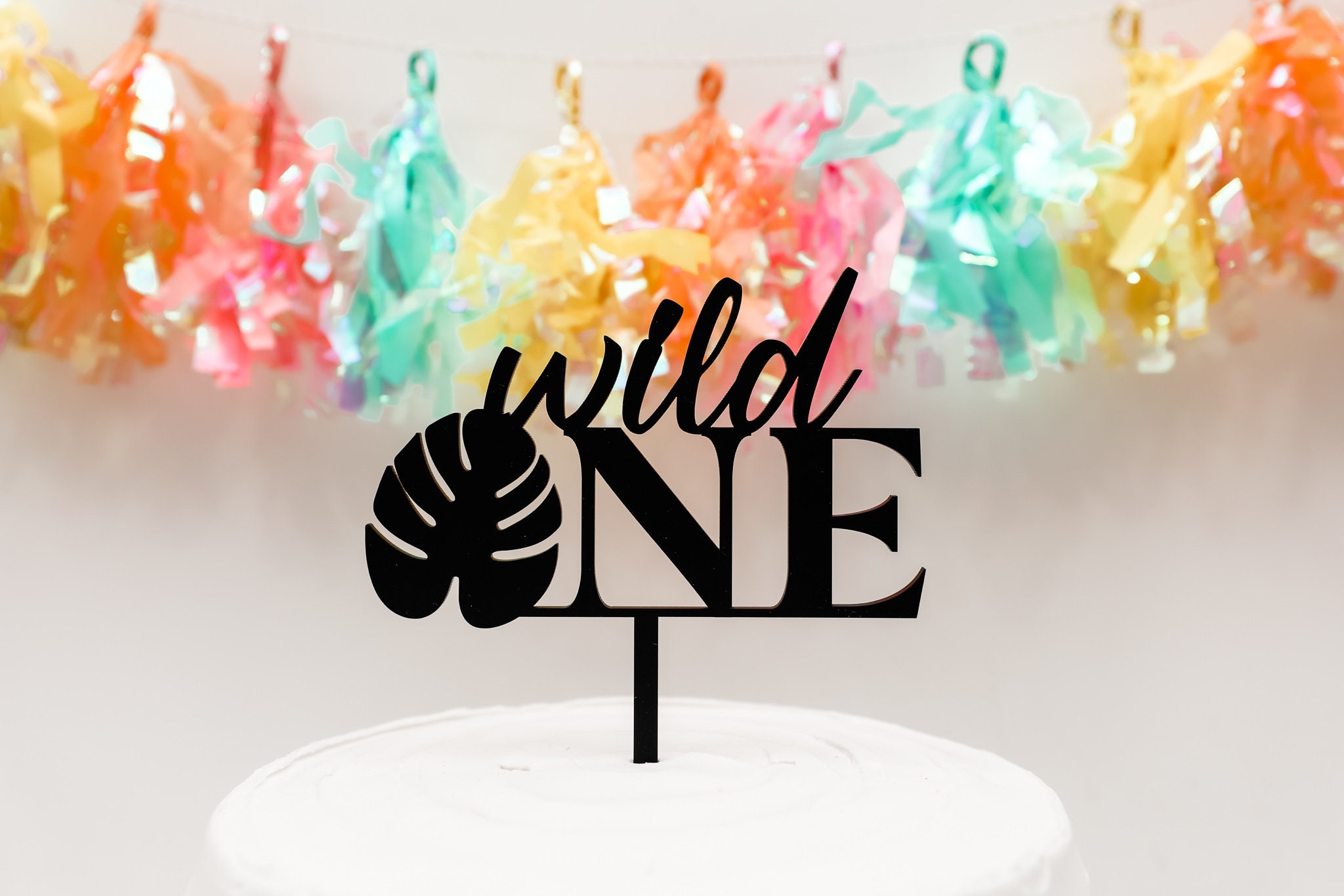 Wild One Birthday Cake Topper First Birthday Party Smash - Etsy