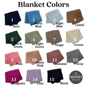 a bunch of different colors of a blanket
