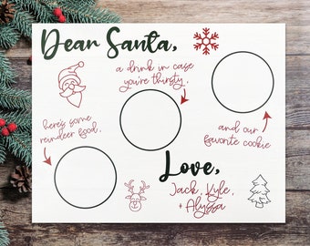 Details about Personalized Christmas Milk And Cookie Tray for Santa Personalized Plate Custom Details about Personalized Christmas Milk And Cookie Tray for Santa Personalized Plate Custom