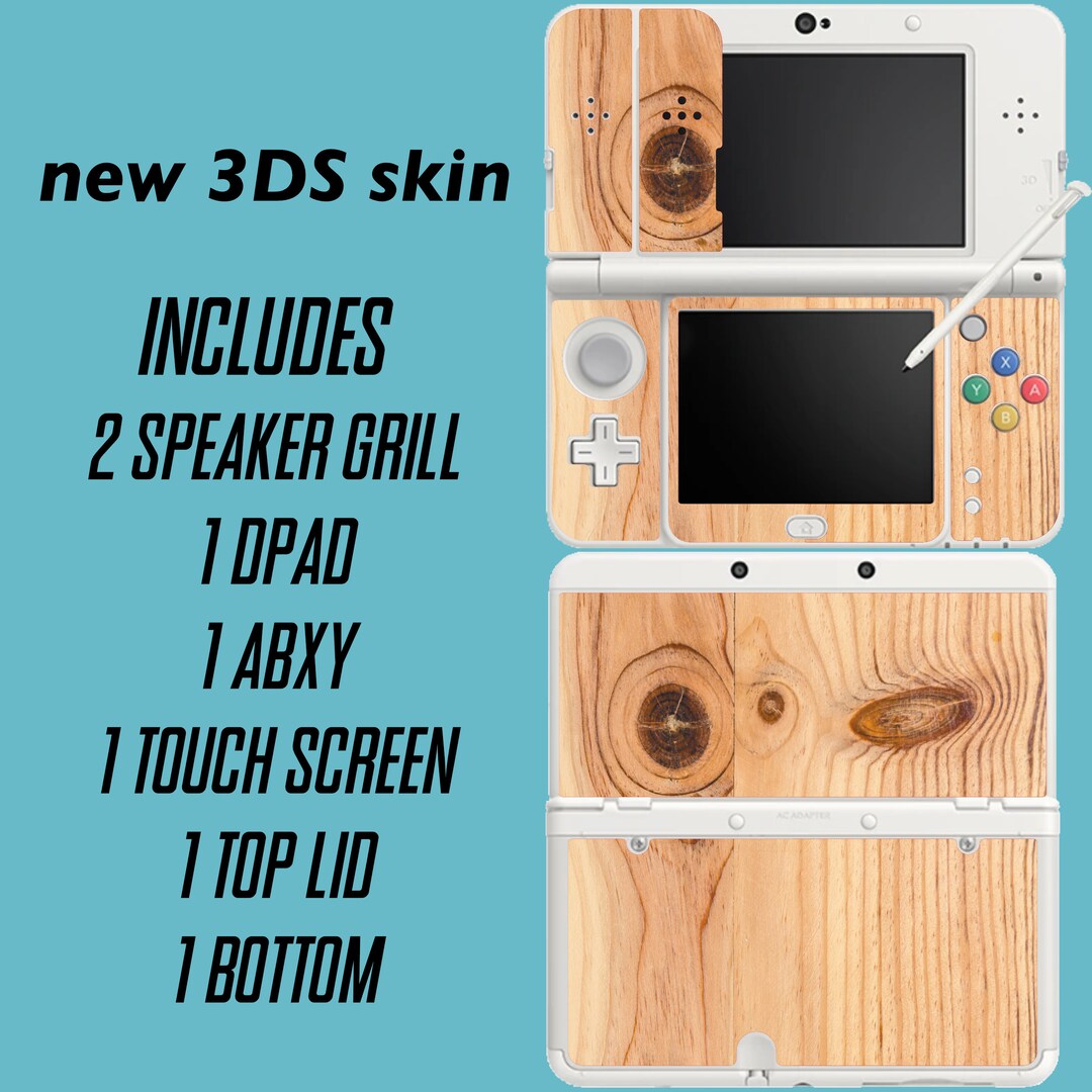 New 3DS (not Xl) Custom Skin/overlay - Pls Read Description! - Etsy