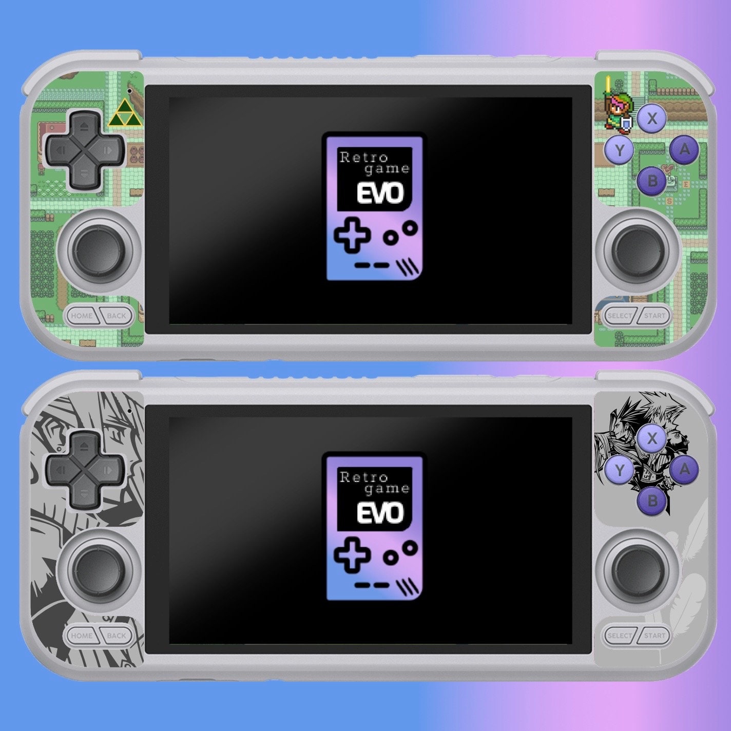 Retroid Pocket 4+ Custom Skin/overlay (buttons and Console Not