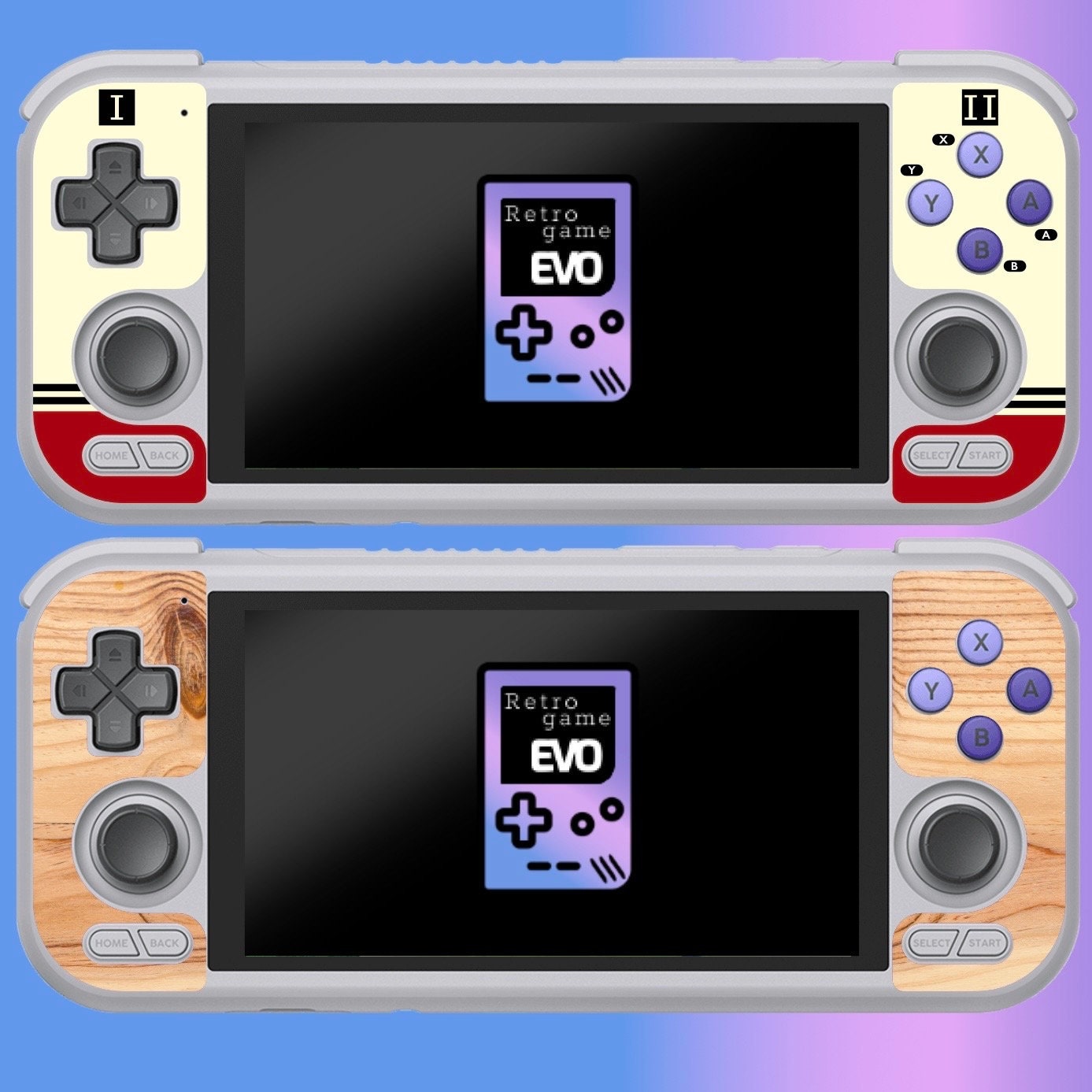 Retroid Pocket 4+ Custom Skin/overlay (buttons and Console Not