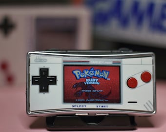 ゲームボーイミクロ用カスタムフェイスプレートスキン/オーバーレイ