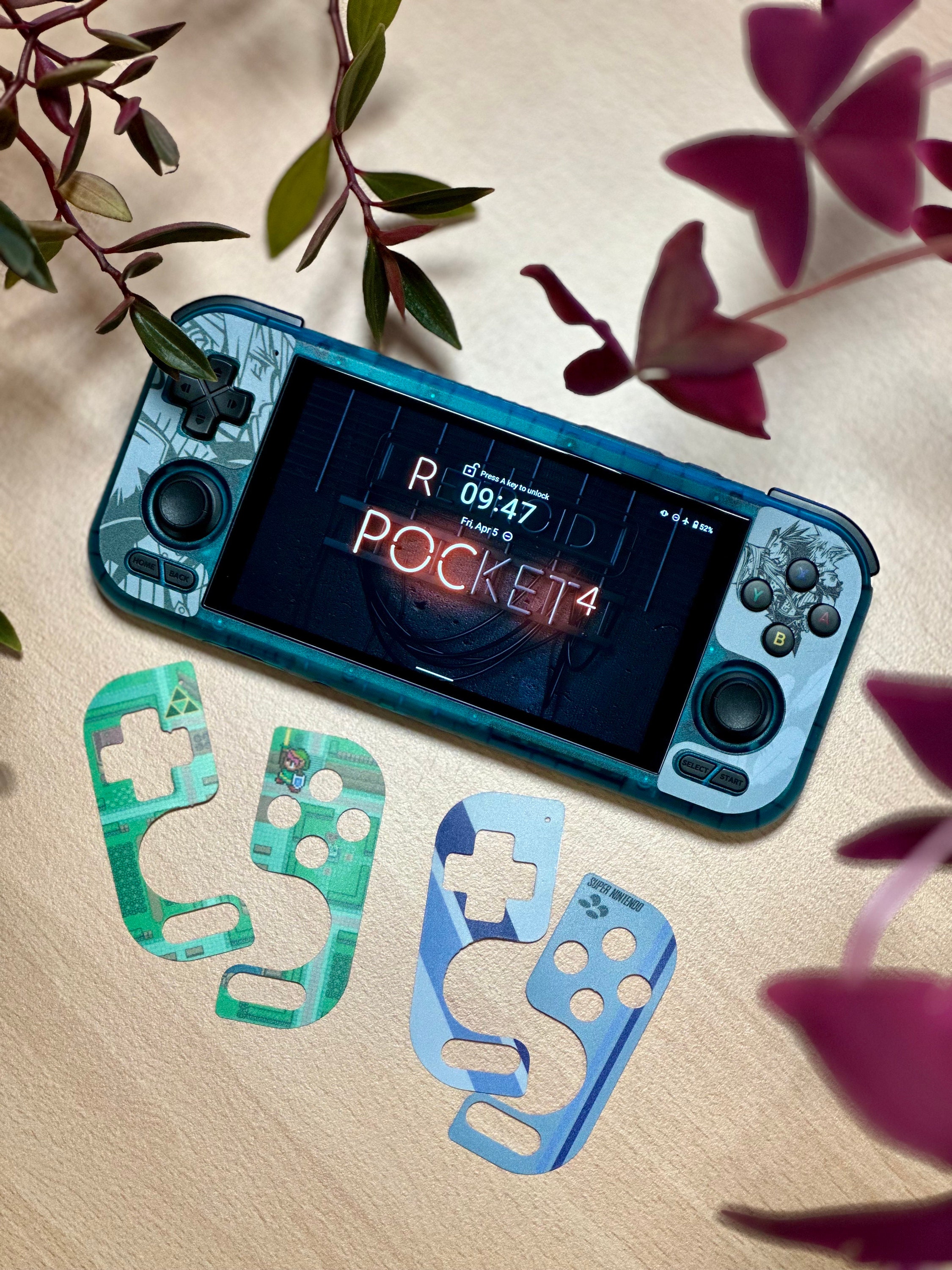 Retroid Pocket 4+ Custom Skin/overlay (buttons and Console