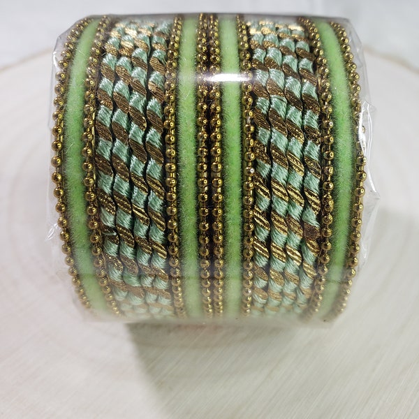 Multicolored kids bangles with thread /gift/kids gift/festive kids bangles /toddler bangles/2.2 size bangles/1.12 bangles
