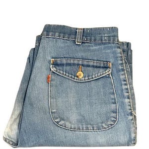 Vintage Levi Orange Tab Trouser 70&#39;s