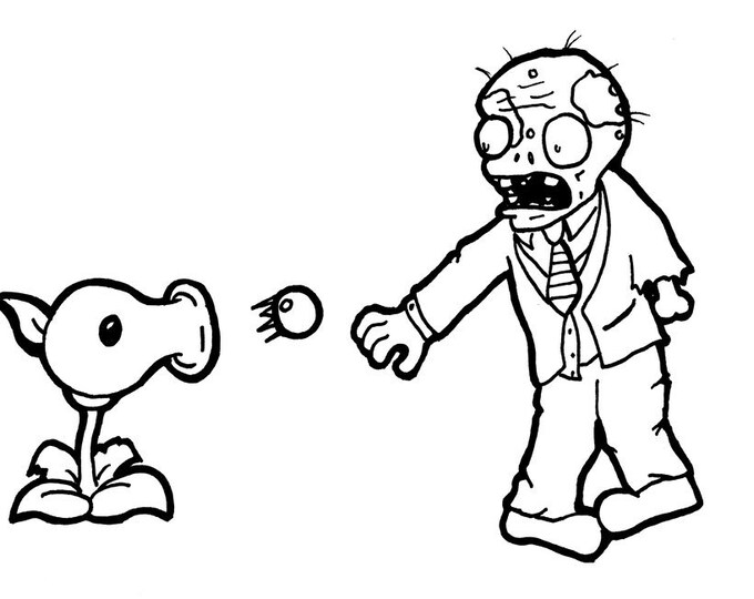 400+ Plant and Zombie Clipart Bundle, Plants Vs Zombies Heros, Plants ...