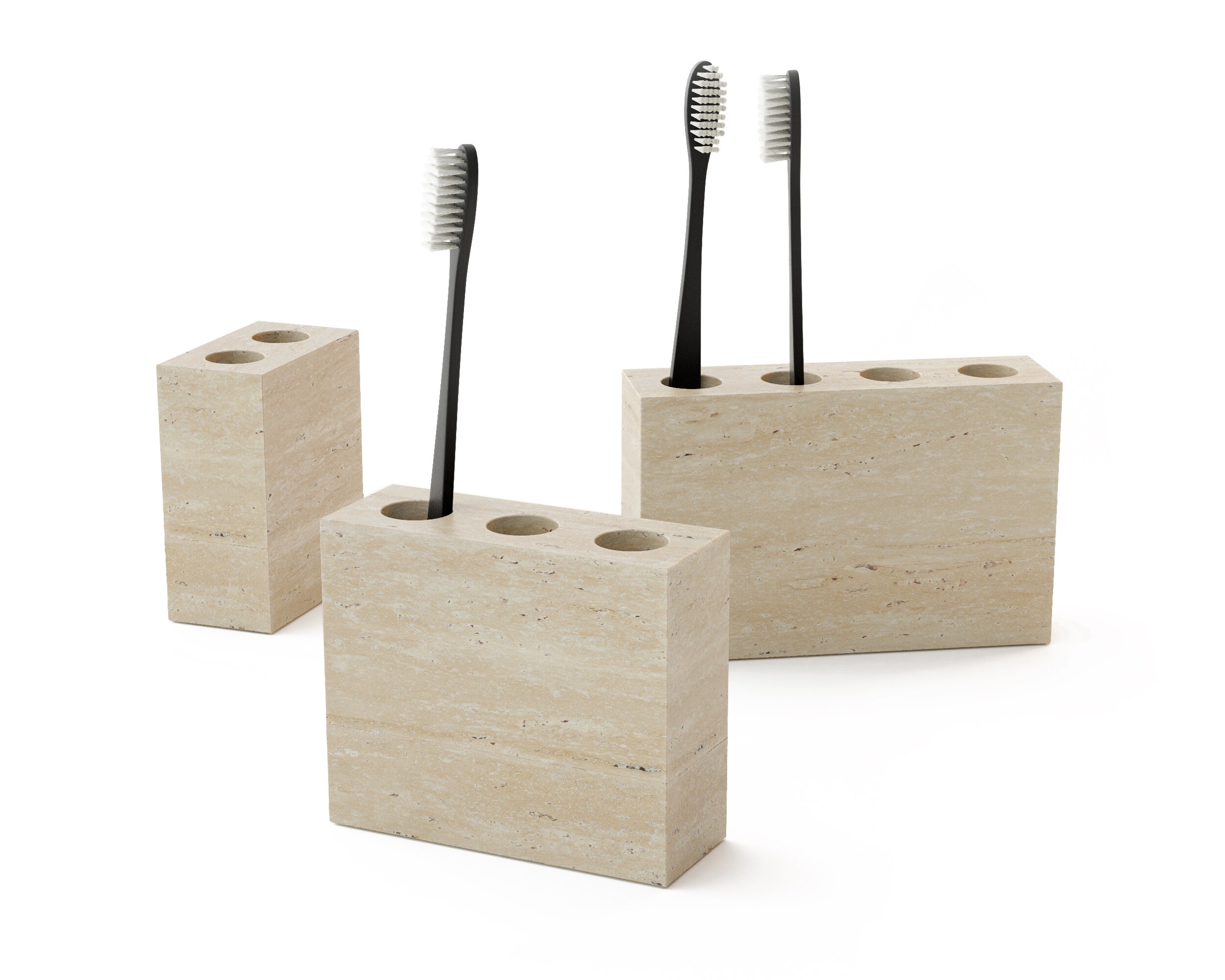 Zahnbürstenhalter Badezimmer-Zubehör | Etsy