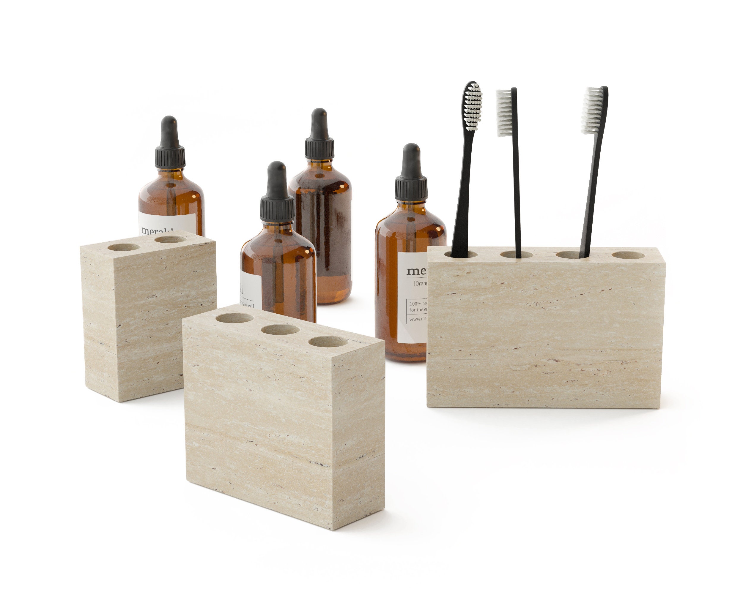 Zahnbürstenhalter Badezimmer-Zubehör | Etsy