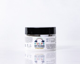 Kids Shea & Aloe Cream – Citrus Scent, Vegan 2-in-1