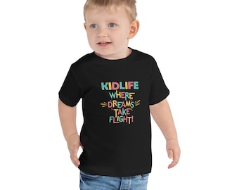 Kidlife where dreams take flight t-shirt Youth Short Sleeve T-Shirt