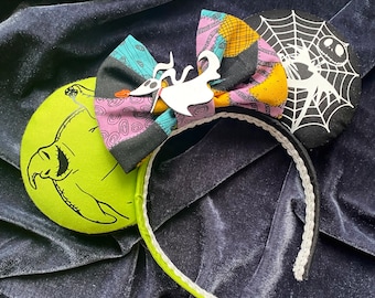 Jack and Oogie Mouse Ears