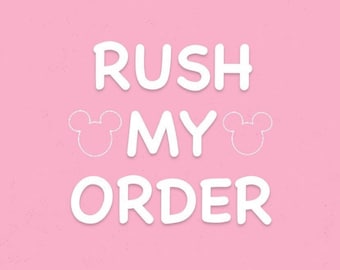 Rush My Order