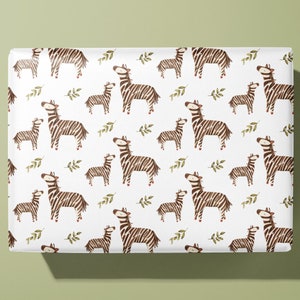 Zebra Wrapping Paper / Gift Wrap - Newborn / Baby Shower - Ideal Gift