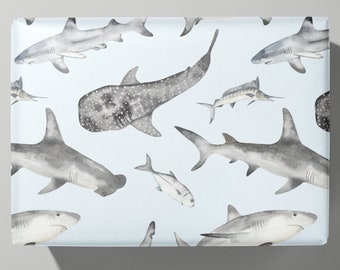 Sharks Wrapping Paper / Gift Wrap