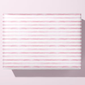 Pink Wrapping Paper with stipes - gift wrap - Ideal Gift