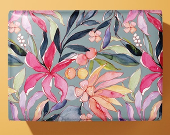 Floral Wrapping Paper / Flowers Gift Wrap