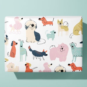 Doggy Wrapping Paper / Gift Wrap | Pet Gifts - Birthday