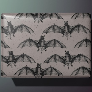 Bat Wrapping Paper – Gift Wrap, Animal Lovers