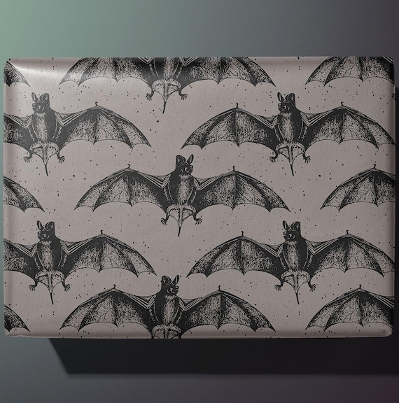 Bat Wrapping Paper – Gift Wrap, Animal Lovers
