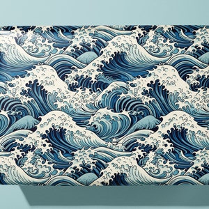 Japanese Waves Wrapping Paper / Gift Wrap Traditional