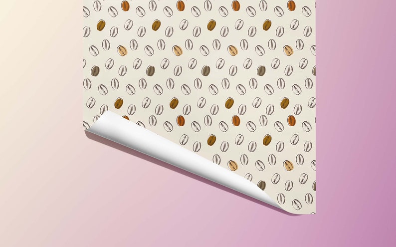 Coffee Lovers Wrapping Paper / Gift Wrap For birthdays and other celebrations image 2