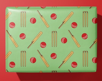 Cricket Lovers Wrapping Paper / Gift Wrap
