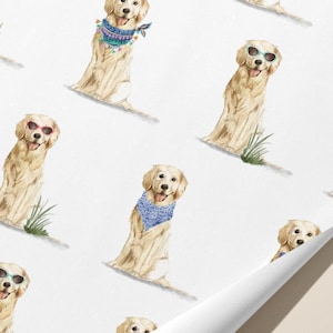 Carta da regalo per cani / Carta da regalo / Golden Retriever / compleanni e altre celebrazioni - Regalo ideale