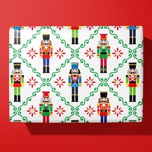 Nutcracker Christmas Wrapping Paper / Gift Wrap | Printed to order - Xmas - Ideal Gift