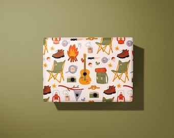 Campingpresentpapper - För friluftsmänniskor - Perfekt present