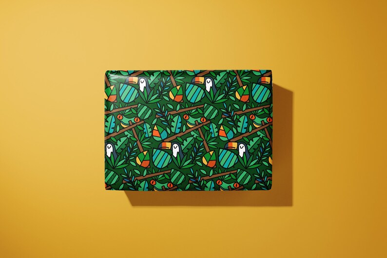 Fun Jungle Wrapping Paper / Gift Wrap Printed to order image 1