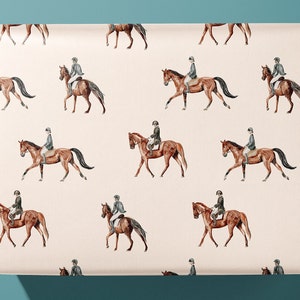 Geschenkpapier für Pferdeliebhaber - Ideales Geschenk