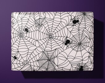 Carta da regalo con ragnatela illustrata a mano - Carta da regalo per Halloween