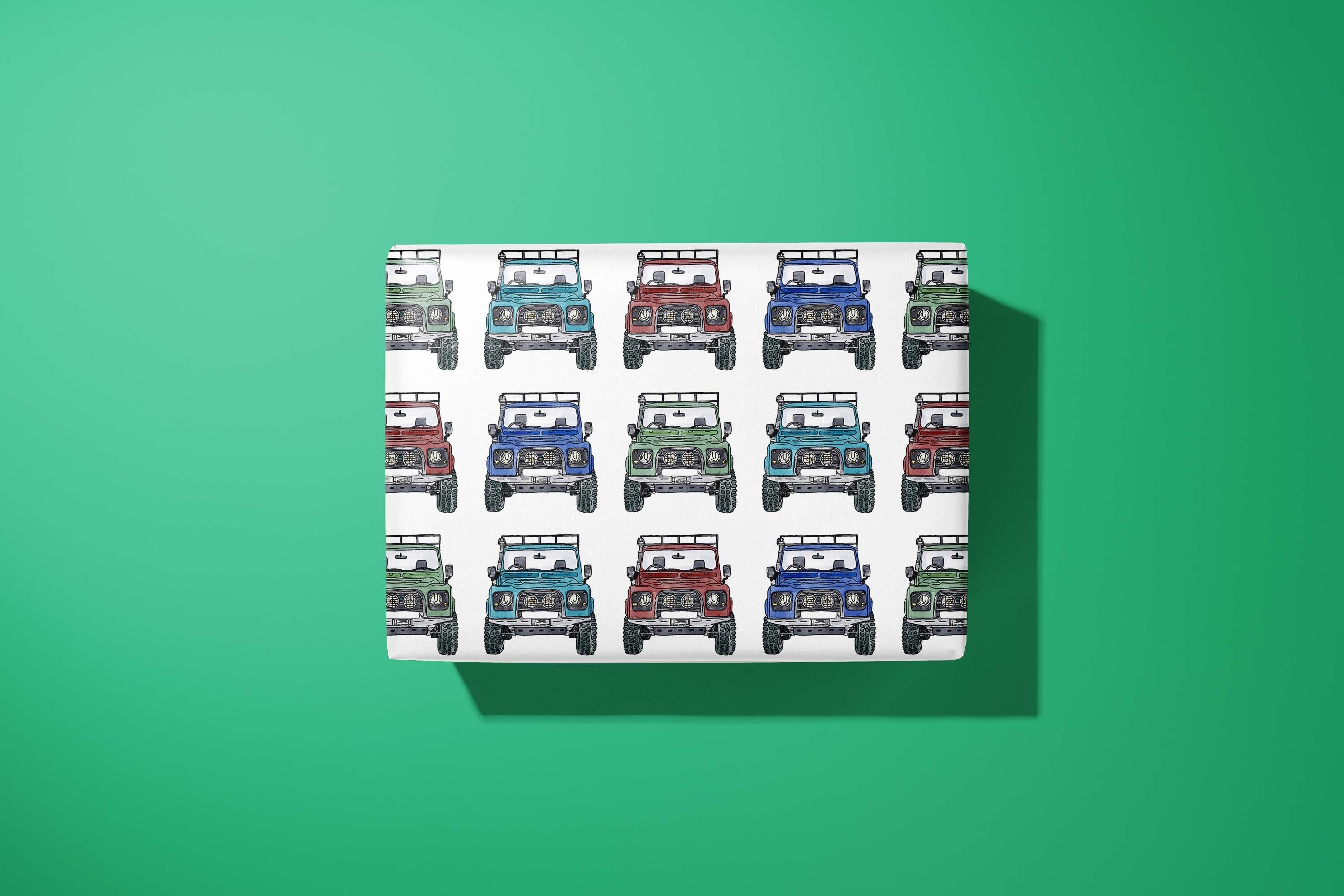 Landrover Defender Wrapping Paper