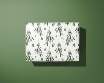 Mistletoe Wrapping Paper / Gift Wrap | Printed to order - Christmas - Ideal Gift