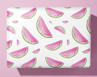 Watermelon Wrapping Paper: Fun Summer Gift Wrap