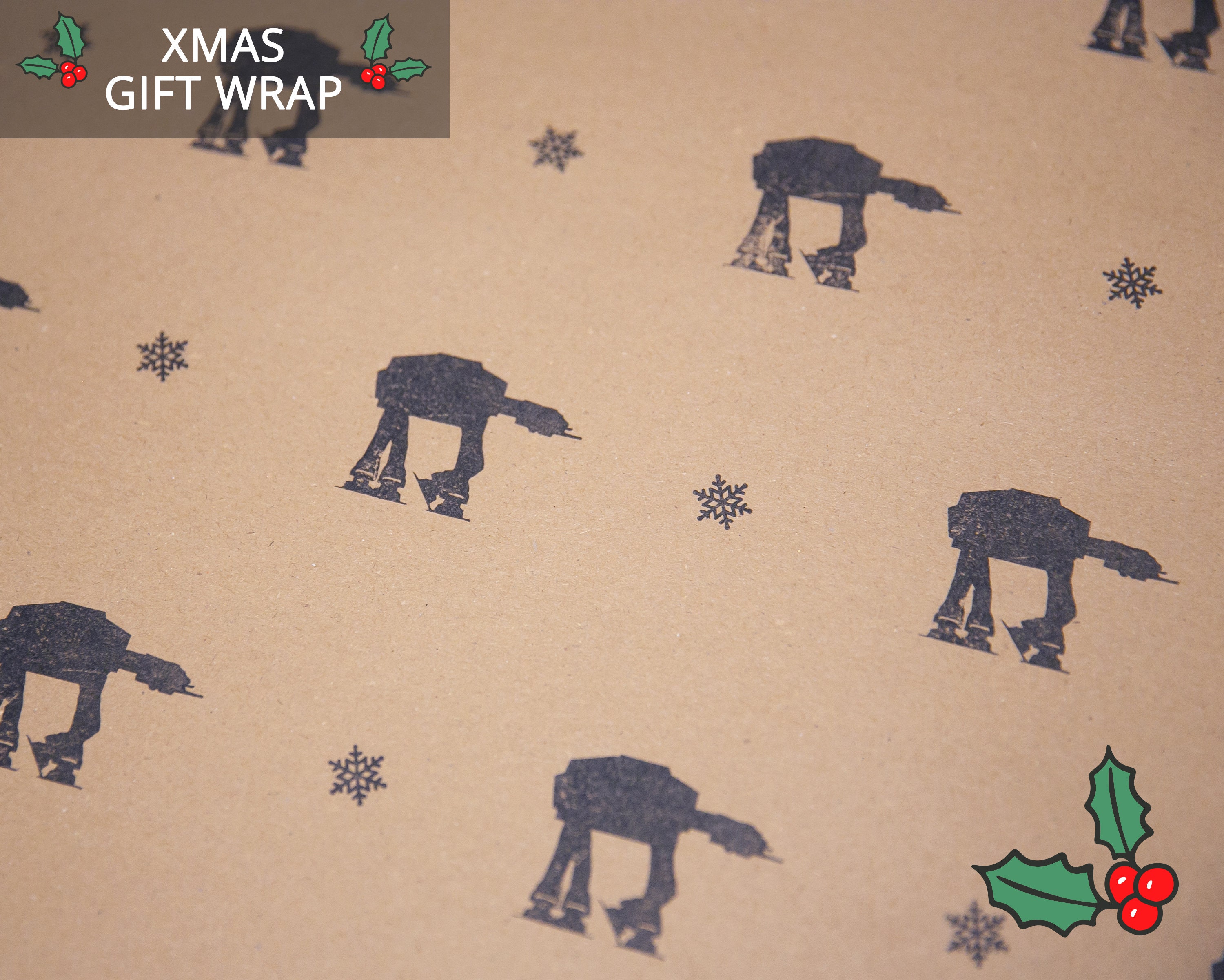 Star Wars Christmas Wrapping Paper 
