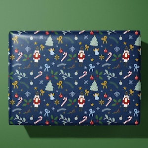 Papel de regalo navideño Cascanueces / Certificado FSC
