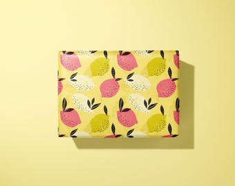 Papel de regalo de limones / Papel de regalo / Para cumpleaños y otras celebraciones - Regalo ideal