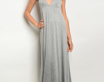 gray beach dress