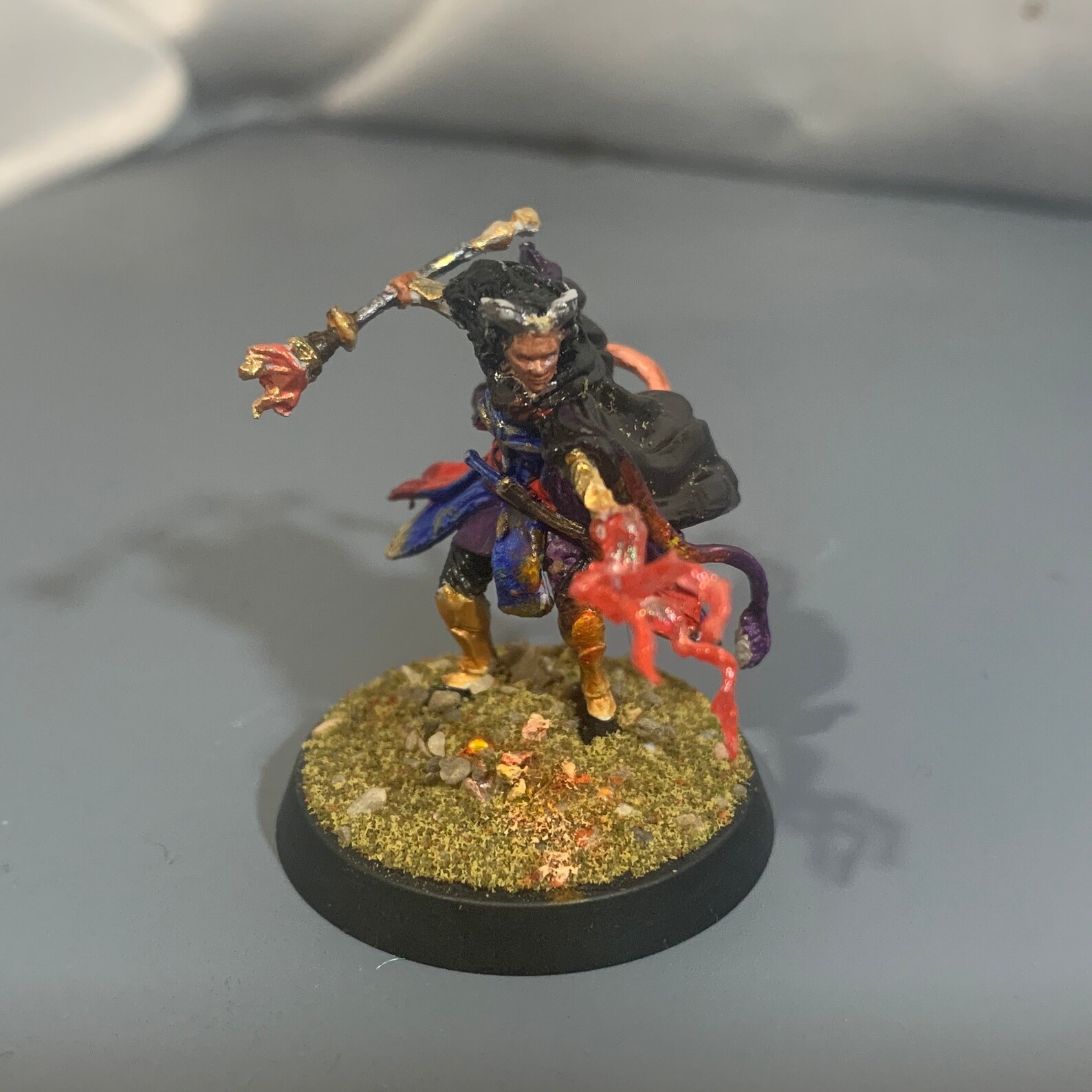 Tiefling Warlock Dnd Dungeons and Dragons tabletop Miniature | Etsy