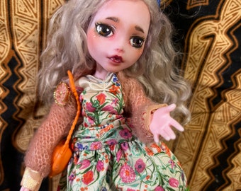 Monster High NEW Draculaura OOAK repaint custom faceup