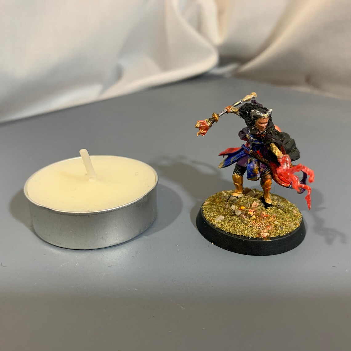 custom tiefling miniature