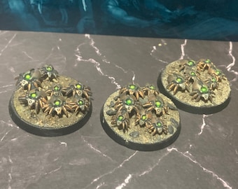 WH40K Warhammer 40k Necron Canoptek Scarab Swarm Set of 3 Indomitus Tabletop Miniatures
