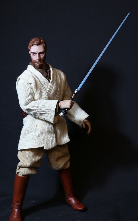 1/6 OOAK Animado Obi Wan - Etsy México 1/6 OOAK Animado Obi Wan - Etsy México