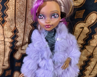 Ooak custom repaint Monster High Clawdeen Wolf G3 New