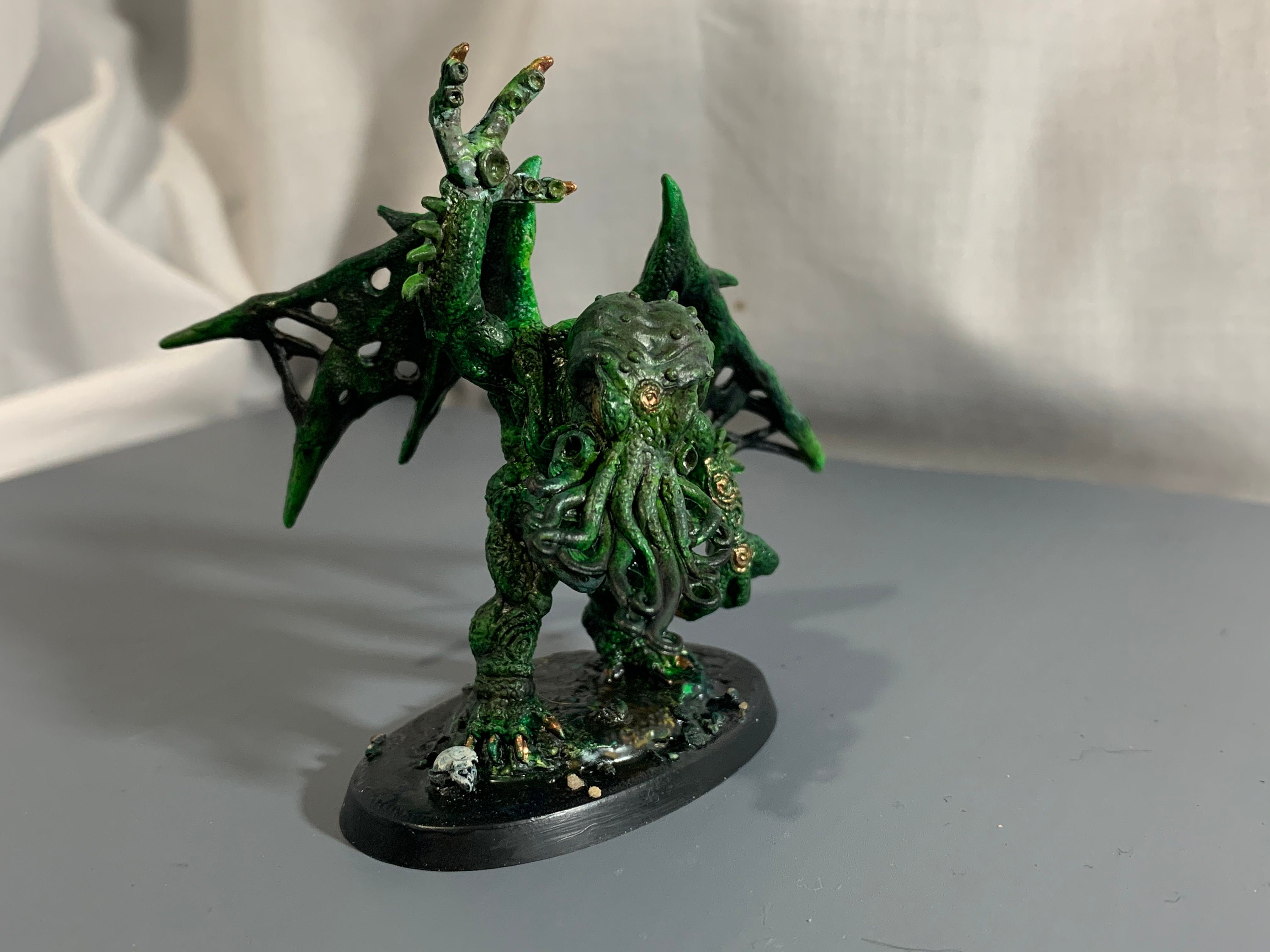 Eldritch Horror Cthulu painted tabletop miniature Etsy
