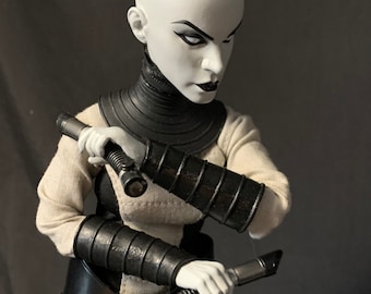 OOAK Custom 1/6 Asajj Ventress Action Figure Collectible