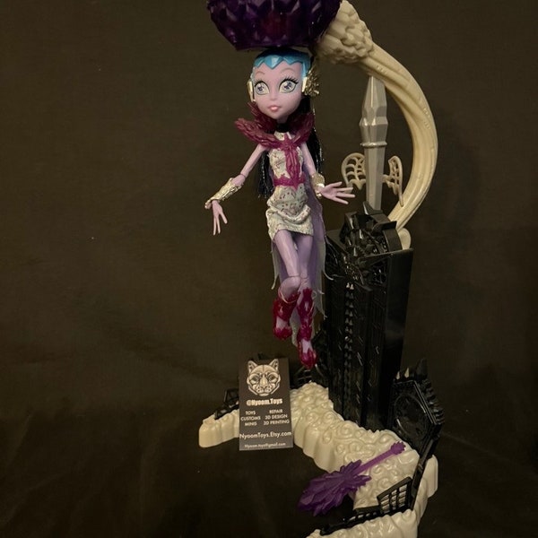 Rare Astranova Monster High Boo York Stock Doll avec écran